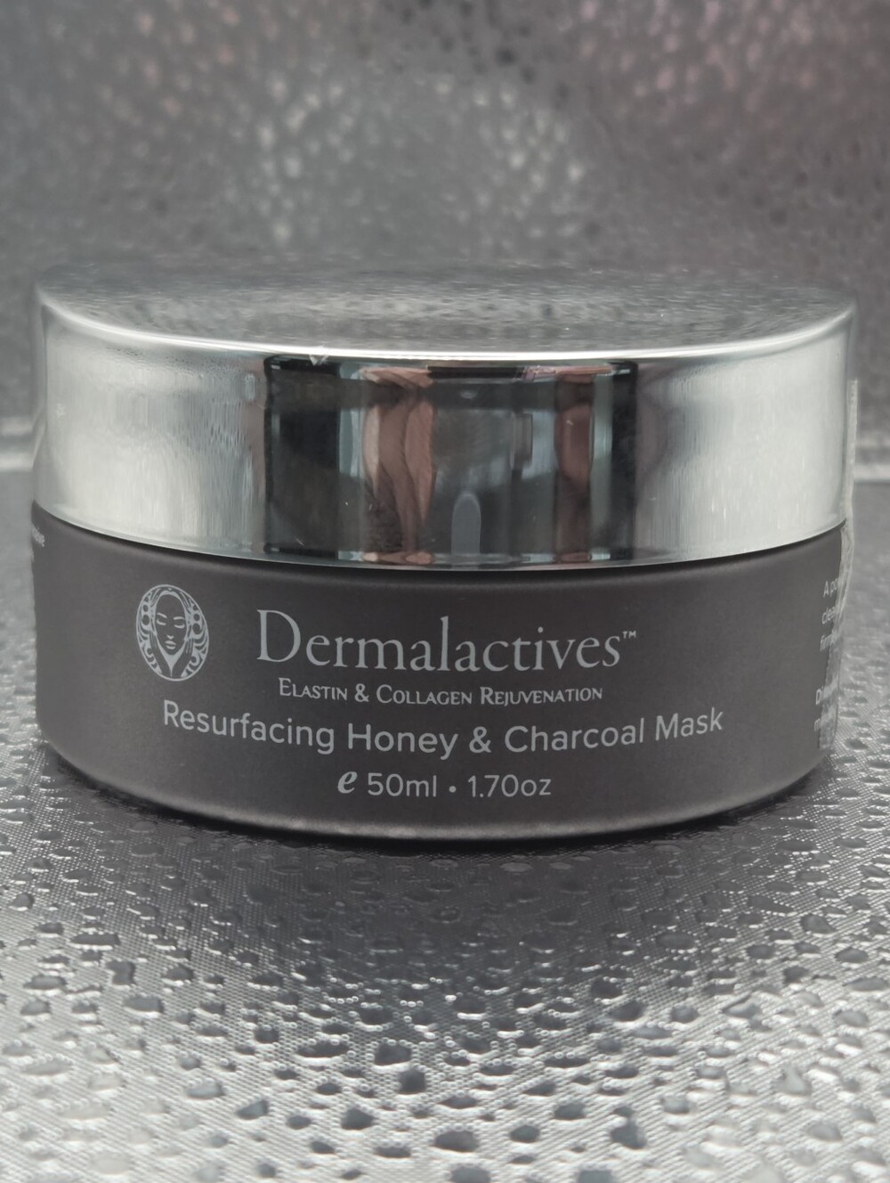 ​Dermalactives Resurfacing Honey & Charcoal Mask 1.7 oz Full Size New Sealed
